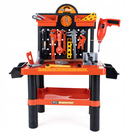 Warsztat majsterkowicza, warsztat dla dzieci, zestaw narzędzi