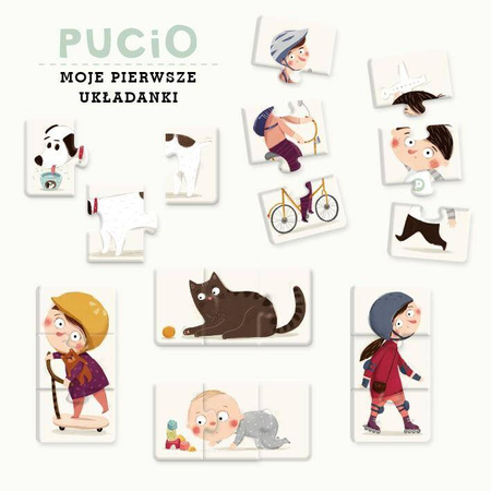 Puzzle Pucio Moje pierwsze układanki 21 elementów
