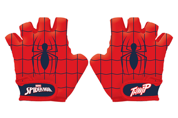 Rękawiczki na rower dla dzieci Spider-Man Akcesoria rowerowe 9060-S