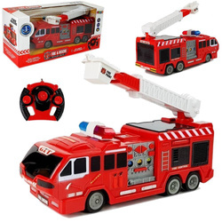 Auto RC dla dzieci Wóz strażacki zdalnie sterowany Straż pożarna 28cm