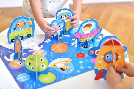 CzuCzu Puzzle przestrzenne Kosmos 20 elementów