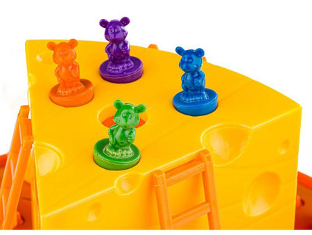 Gra rodzinna Kot i myszy złap ser dla dzieci kostka kot myszki