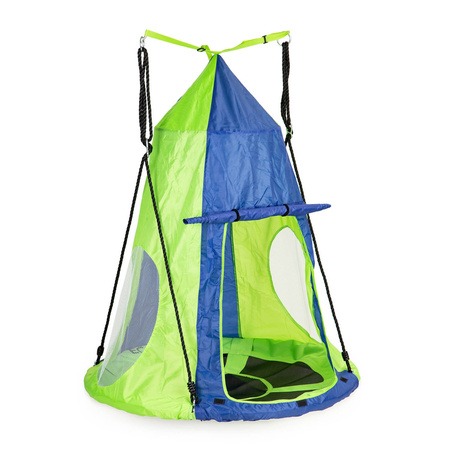 Namiot ochronny na huśtawkę bocianie gniazdo dla dzieci Domek ogrodowy ECOTOYS B-TNT01 BLUE