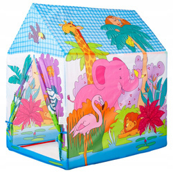 Duży namiot dla dzieci Domek do ogrodu Zoo Zwierzątka IPLAY
