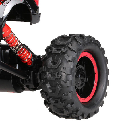 Duży samochód zdalnie sterowany ROCK CRAWLER Auto RC 1:14 2,4GHz czerwony