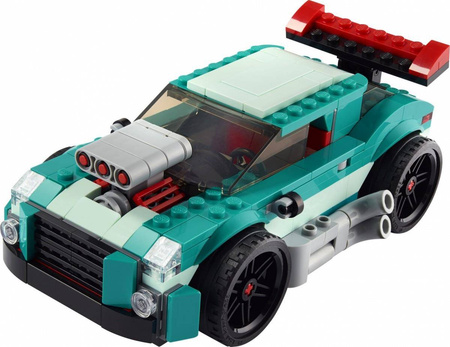 Lego Creator 3w1 - Uliczna wyścigówka + 2 modele 31127