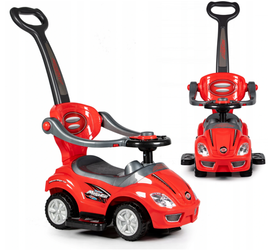Autko jeździk samochód dla dzieci pchacz z rączką do prowadzenia