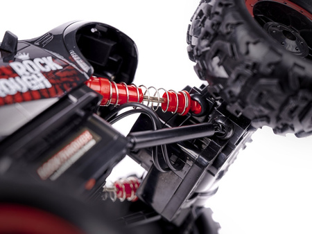 Duży samochód zdalnie sterowany Rock Crawler Pick-up Auto RC 1:14 4WD czerwony