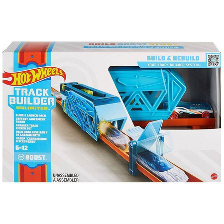 Hot Wheels Truck Builder Przesuwny przyśpieszacz- zestaw do rozbudowy dla dzieci