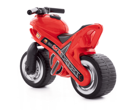 Jeździk motorek dla dzieci MX Motor czerwony WADER Polesie 67180