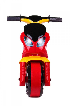 Jeździk motorek biegowy dla dzieci czerwony motor Technok 5118