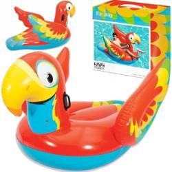 Dmuchany materac do pływania duża kolorowa papuga Bestway 203x132