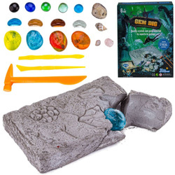 Zestaw wykopalisk archeologicznych kamieni kryształów diamentów dla dzieci