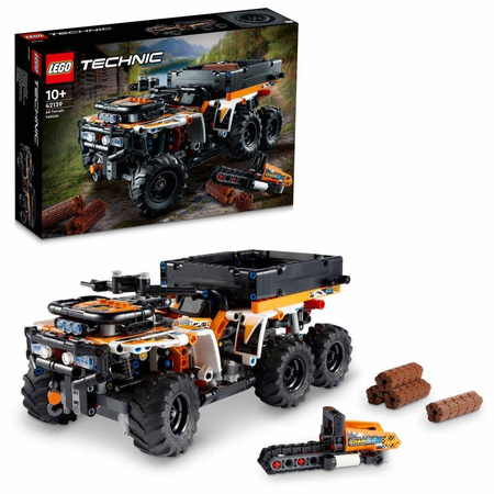 Lego Technic - Pojazd terenowy i piła łańcuchowa 42139