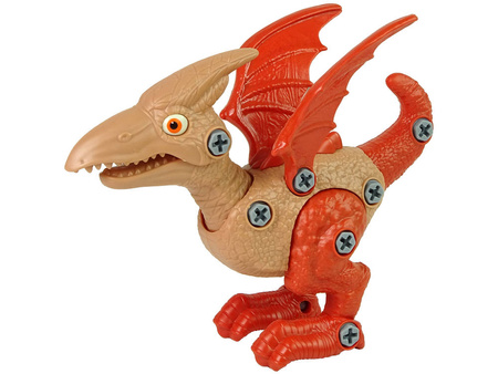 Pterodaktyl dinozaur zestaw jajko śrubokręt dla dzieci majsterkowanie