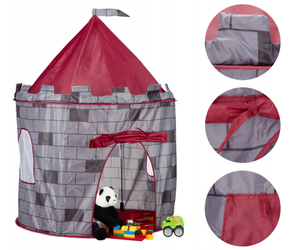 Namiot namiocik zamek rycerza domek dla dzieci plac zabaw IPLAY