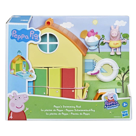 Świnka Peppa Zestaw z figurką - Basen +akcesoria