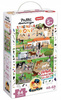 CzuCzu Puzzle obserwacyjne Stadnina koni 84 elem + plakat