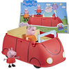 Świnka Peppa Zestaw z figurką - Czerwone rodzinne auto 