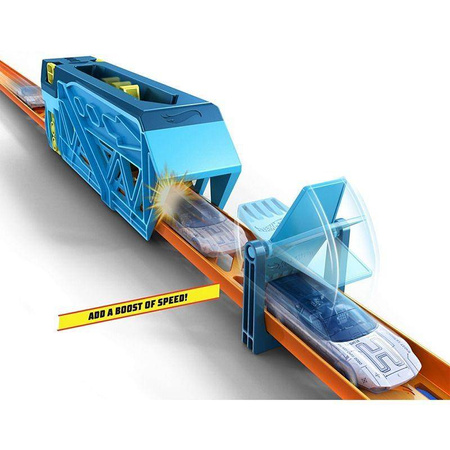 Hot Wheels Truck Builder Przesuwny przyśpieszacz- zestaw do rozbudowy dla dzieci