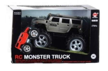 Samochód sterowany RC Monster Truck srebrny 6568-330N