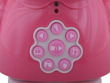 Interaktywny króliczek Alilo Honey Bunny G6 Lampka nocna Odtwarzacz MP3 różowy