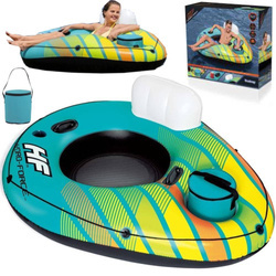 Duże dmuchane koło do pływania + Torba Bestway 169x137 cm