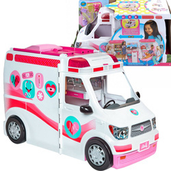Mattel Karetka Barbie - Mobilna klinika + akcesoria