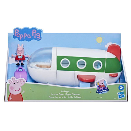 Świnka Peppa - Zestaw z Samolotem + figurka od Hasbro 