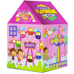 Namiocik namiot dla dzieci plac zabaw wesołe miasteczko różowy