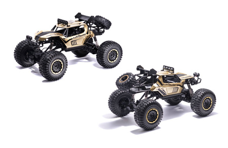 Duży samochód terenowy zdalnie sterowany RC Auto Rock Crawler 1:8 51cm złoty