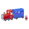 Świnka Peppa Zestaw z figurką- Pociąg pani Królik +2 figurki