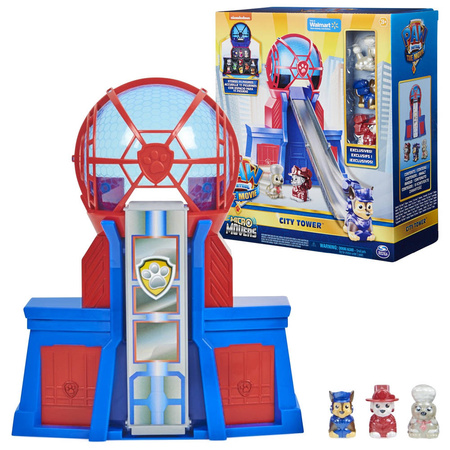 Psi Patrol: Micro Move City Tower + 3 figurki
