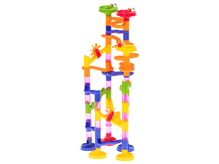 Zjeżdżalnia Tor kulkowy Labirynt 74el. Marble