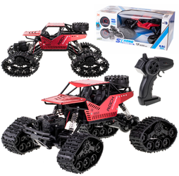 Duży samochód zdalnie sterowany Rock Crawler Climbing Auto RC LHC012 4x4 czerwony