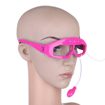 Gitara elektryczna dla dziewczynki Zestaw muzyczny z okularami i mikrofonem 