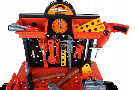 Warsztat majsterkowicza, warsztat dla dzieci, zestaw narzędzi