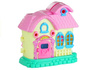 Duży interaktywny rozkładany domek dla lalek z mebelkami i ludzikami