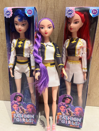 Laleczki z muzyką lalki Kpop Demon Hunters k-popowe łowczynie demonów zestaw Rumi Zoey Mira stroje piosenka Golden