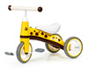 Rowerek biegowy z pedałami Rower trójkołowy dla dzieci Ecotoys żółty LC-V1850 YELLOW
