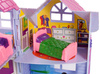 Rozkładany domek dla lalek Country + meble +figurki