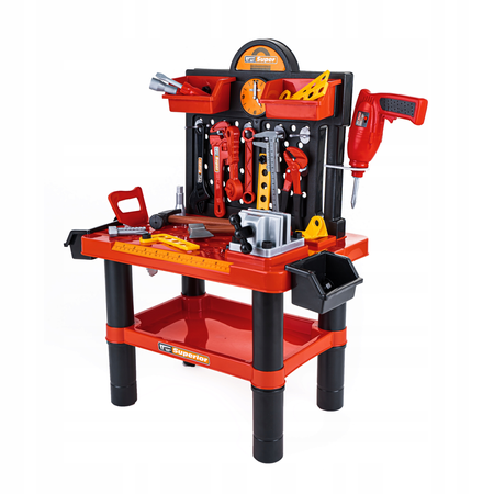 Warsztat majsterkowicza, warsztat dla dzieci, zestaw narzędzi