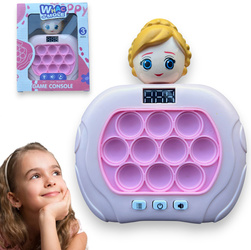 Gra zręcznościowa elektroniczna pop it dla dzieci laleczka antystresowa