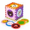Mata edukacyjna dla dzieci Piankowe puzzle Zwierzęta Dywanik do pokoju dziecięcego 90cm ECOTOYS 