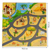 Mata edukacyjna puzzle piankowe dla dzieci safari dywanik  do pokoju dziecka 93x93 cm