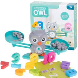 Waga szalkowa Sowa - nauka liczenia na wesoło