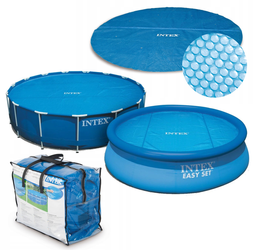 Pokrywa solarna do basenu Plandeka bąbelkowa Folia ochronna 305cm 10FT INTEX