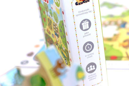 CzuCzu Puzzle obserwacyjne - Ogród - 40 elementów