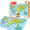 CzuCzu Puzzle Mapa Świata 168 elem 6-12 lat