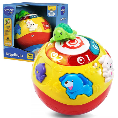 Vtech Interaktywna zabawka Kręcikula światło i dźwięk